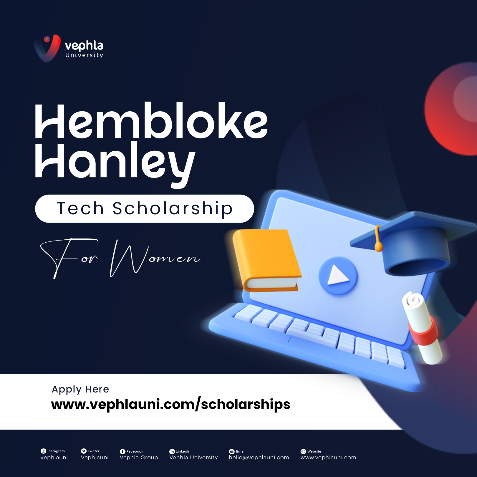 Hembloke Hanley Tech Scholarship for Women